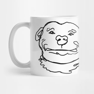 Scribbly Pittie Mug